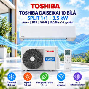 Toshiba Daiseikai 10 Bílá 3,5 kW