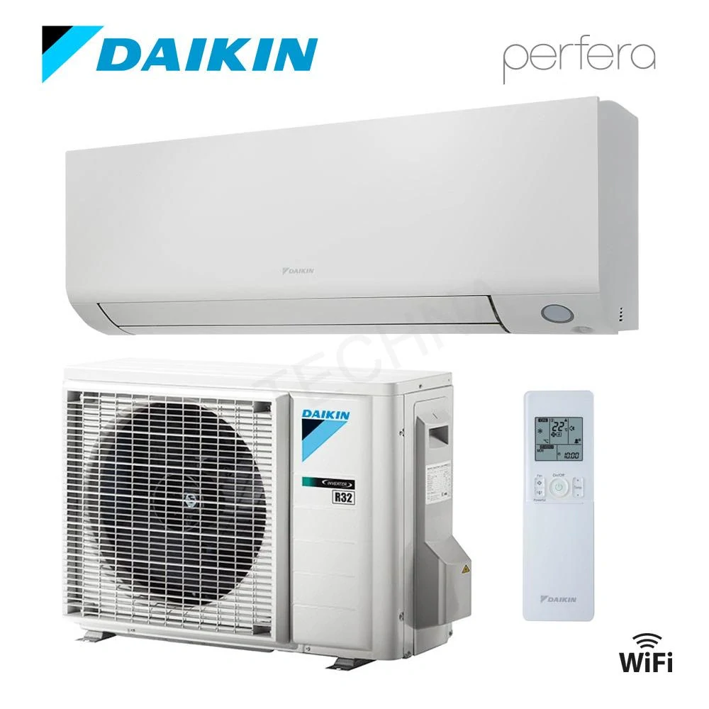 Split 1+1 klimatizace Daikin o chladícím výkonu 4,2kW do prostoru 125 m3 včetně WIFI ovládání