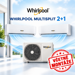 Whirlpool multisplit 2+1 včetně montáže
